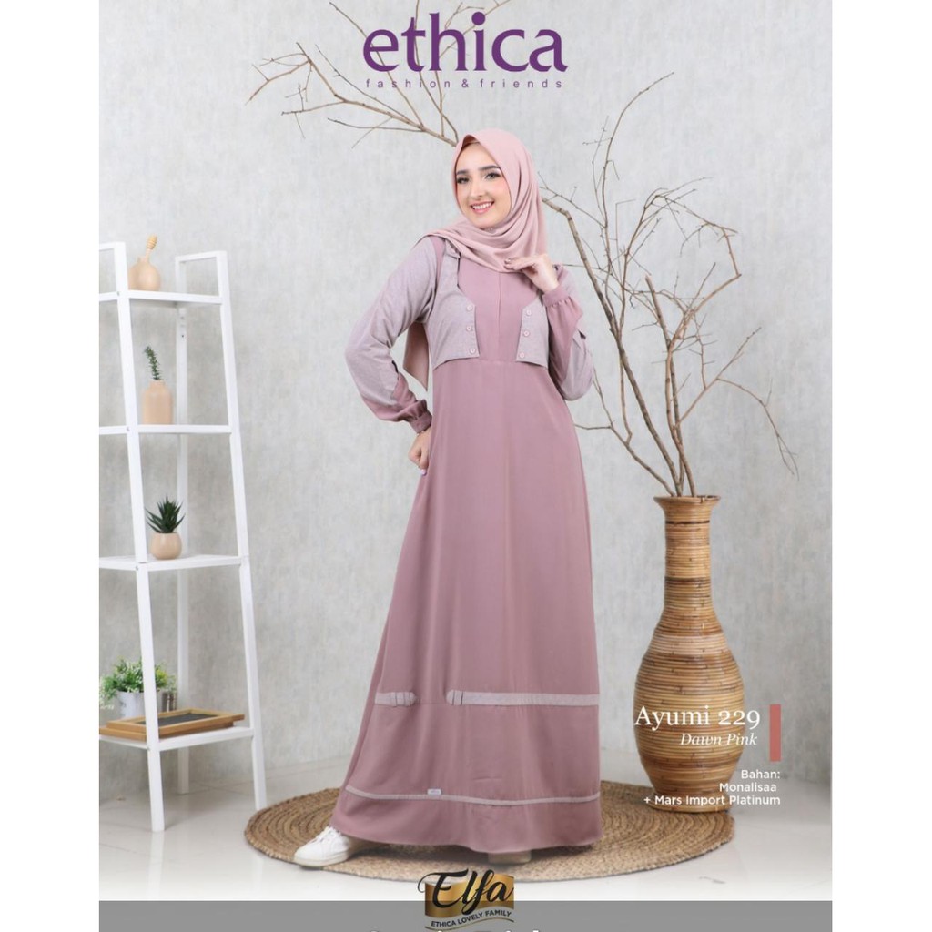 GAMIS DEWASA AYUMI 229 DOWN PINK By ETHICA