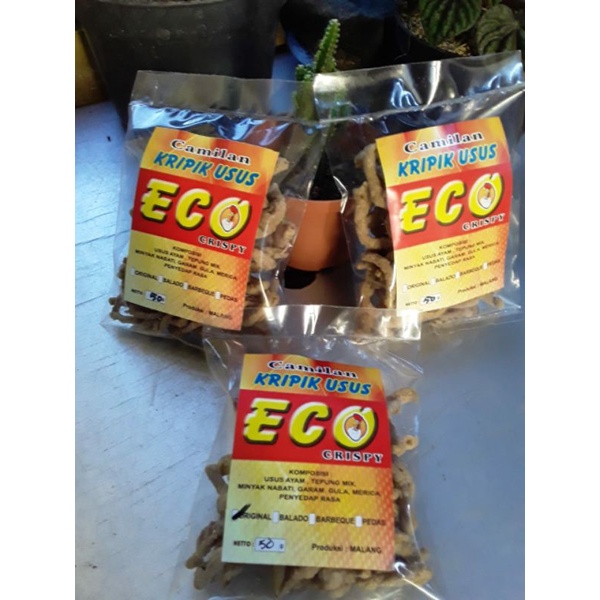

Kripik usus "ECO" Crispy 50gr