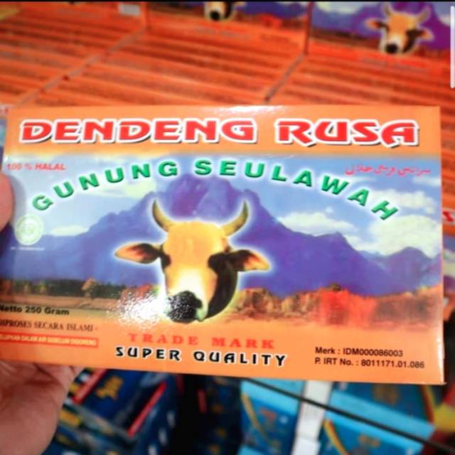 DENDENG ACEH DAGING RUSA | ASLI GUNUNG SEULAWAH