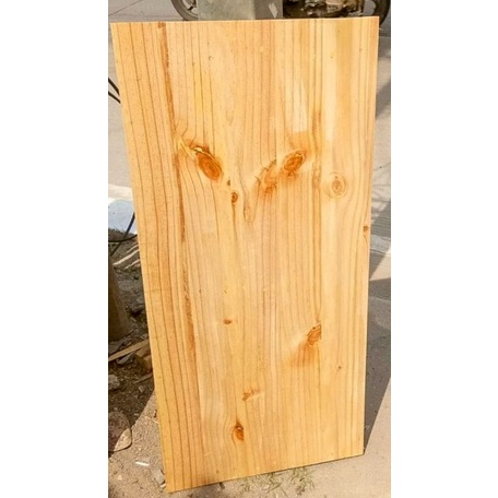 Papan kayu Jati belanda 120x40x2 cm Sudah vernis