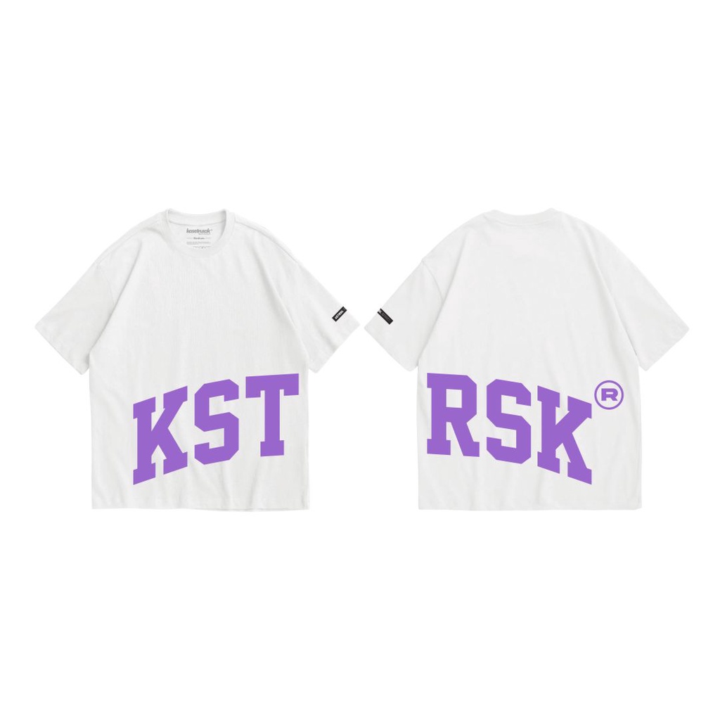 Kasetrusak - Oversized T-Shirt Callista White