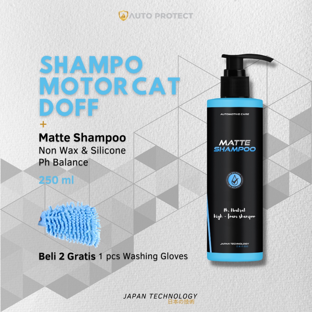 Shampo Motor Doff - Matte Shampoo - Shampo sampo motor - wash - Sabun motor - Sabun cuci motor