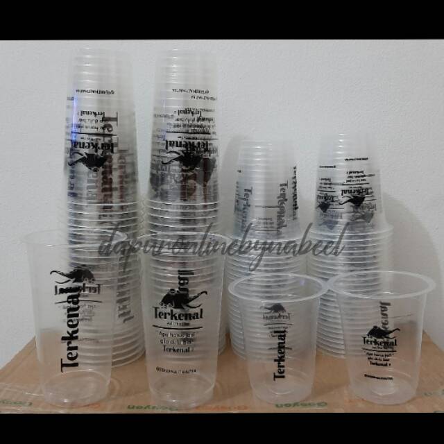 Gelas cup custom
