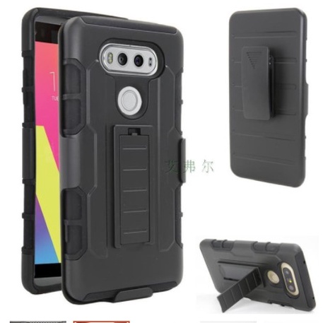 KKMḇ SILIKON LG V20 - CASE RUGGED ARMOR KICK STAND LG V20 ♥O8