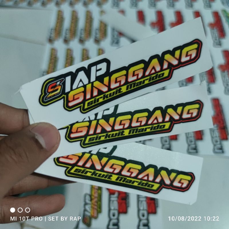 stiker siap singgang
