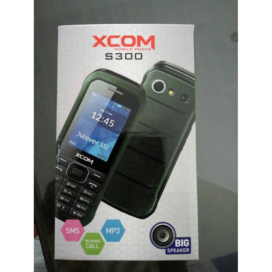 Hp Outdoor Unik Xcom S300 tahan Percikan air  PROMO