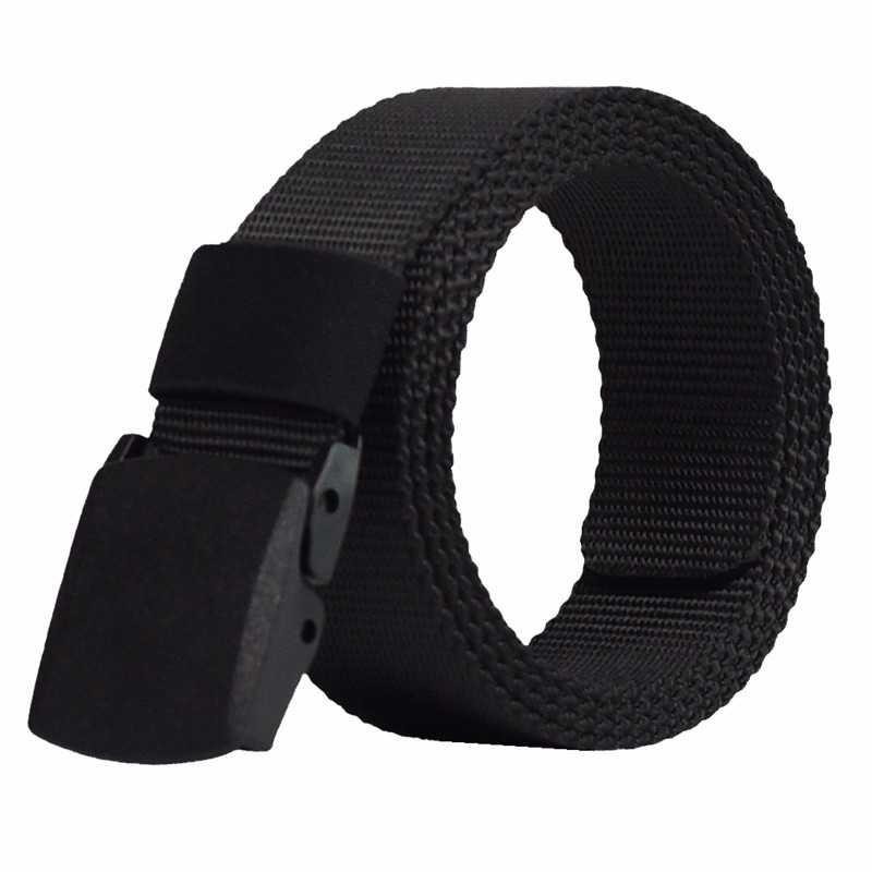 Rhodey Tali Ikat Pinggang Pria Anti Xray Plastik Automatic Buckle 899 [Hitam]