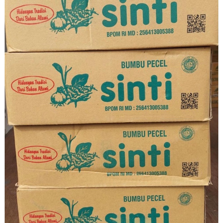 

Bumbu Pecel Sinti 100 gr (1 karton isi 60 pcs)