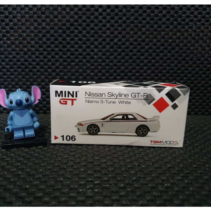 mini gt minigt Nissan Skyline GTR gt r R32 r 32 Nismo S Tune White putih