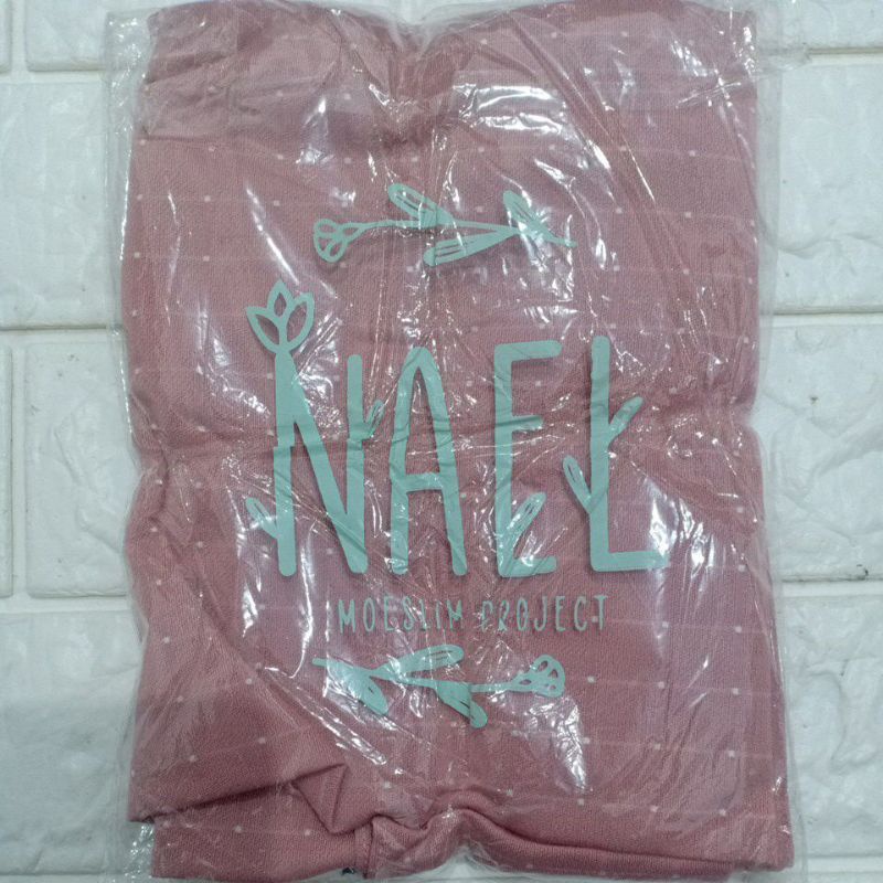 JILBAB INSTAN PAD AYRIN ALLINE OVAL POLOS-Salem