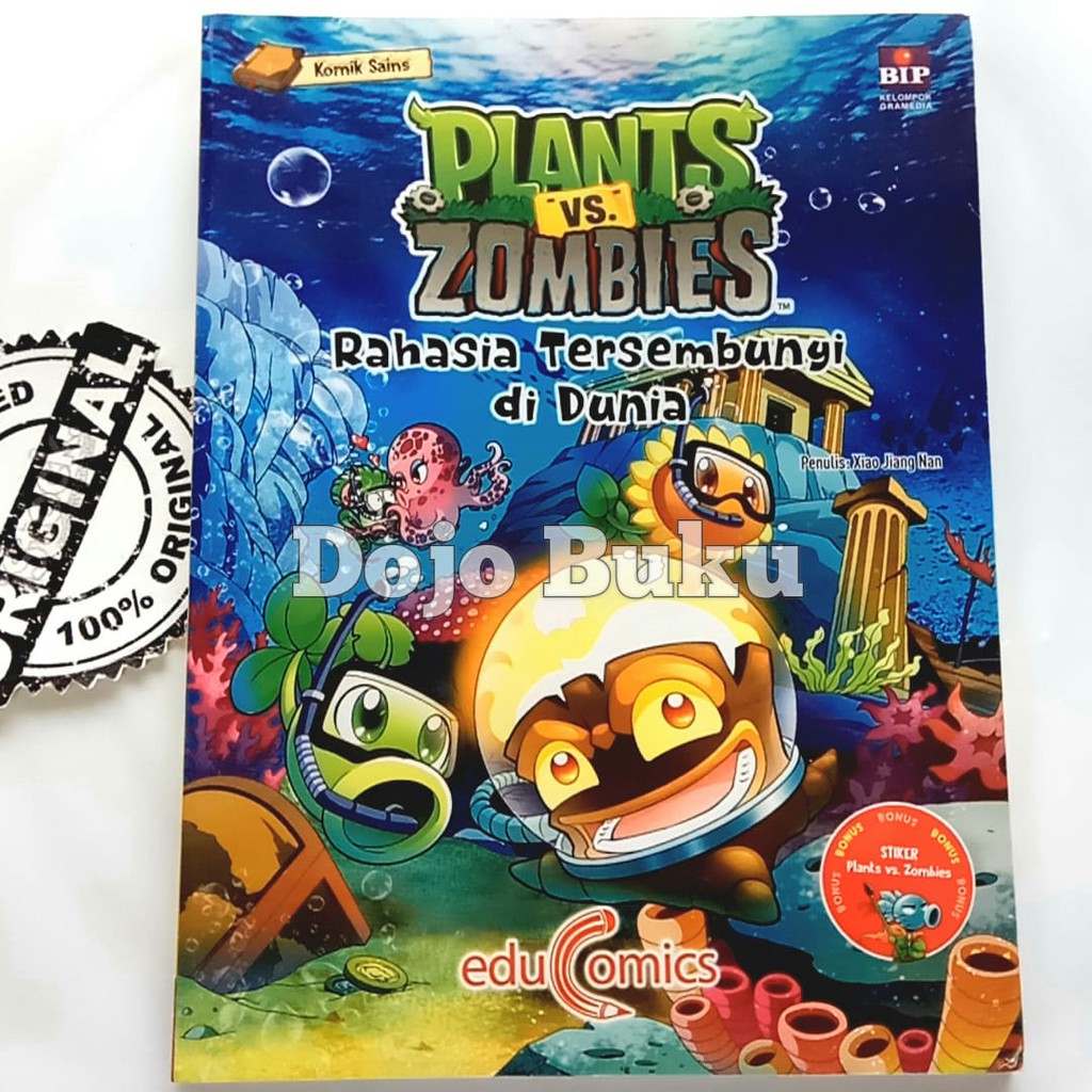 Educomics Plants Vs Zombies : Rahasia Tersembunyi Di Dunia