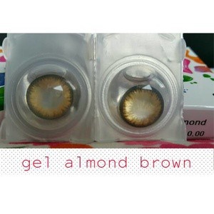 SOFTLENS TOPGEL ALMOND BROWN 14.5mm MINUS -050 S/D -10.00