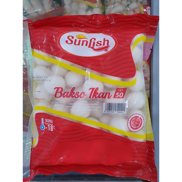 

SUNFISH BAKSO IKAN ISI 50