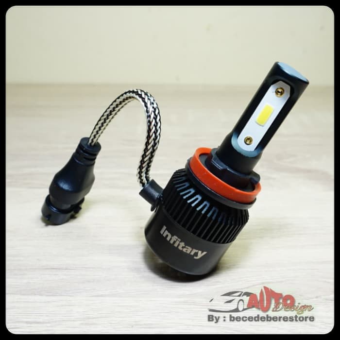 LAMPU MOBIL LED FOGLAMP H8 H11 H16 INFITARY SUPER BRIGHT