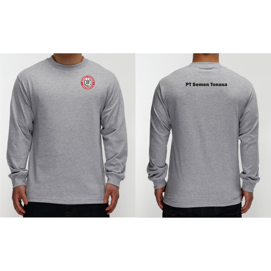 kaos semen tonasa lengan panjang / baju semen tonasa longsleeve