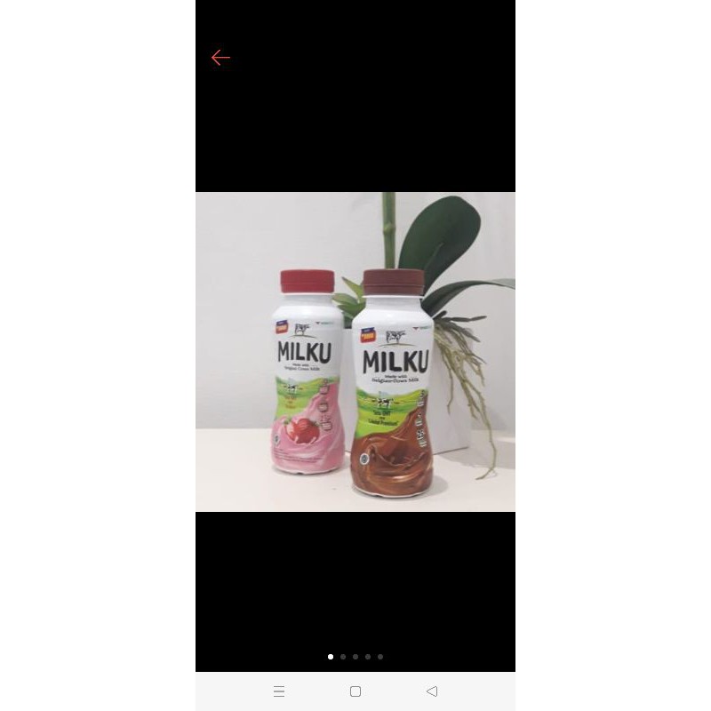 MILKU SUSU UHT 200ML ORIGINAL. HARGA GROSIR/TERMURAH