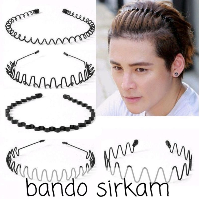 Bando Rambut Bando sirkam Gaya Korea