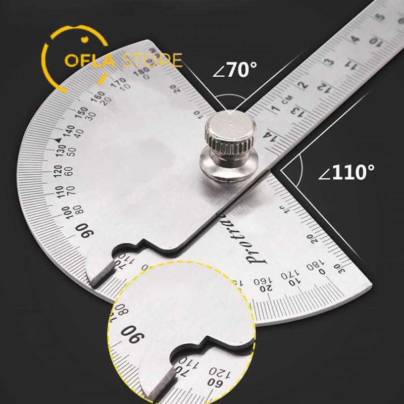 

Ofla Store | Protractor Penggaris Busur Derajat Measuring 14.5cm 180 Degree - PR180