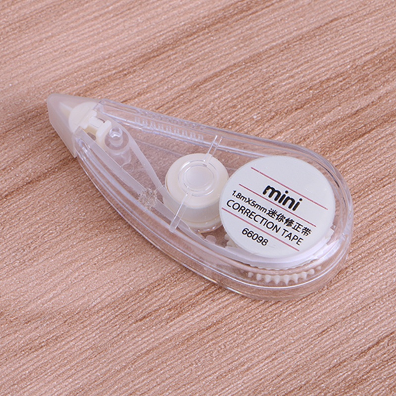 Mary 2Pcs Tape Koreksi Lucu Mini Roller White Out Eraser Alat Tulis Kantor Sekolah