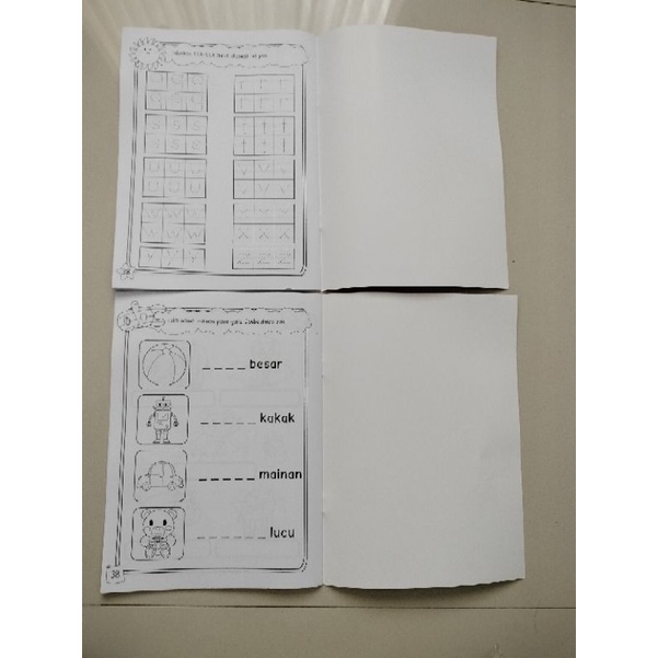 buku ayo belajar menulis 1&amp;2 (19x27cm)