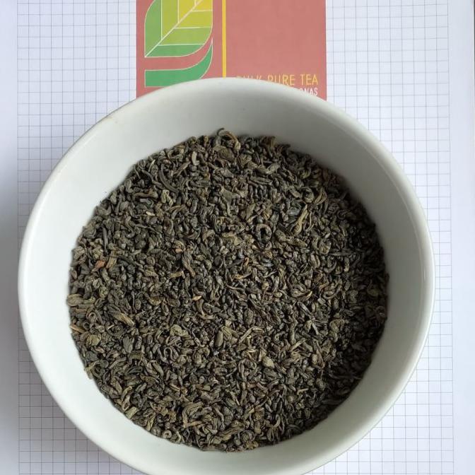 

[[BISA COD]] growing pure tea GUN POWDER green tea teh hijau murni 1.000gr curah TERPERCAYA Kode