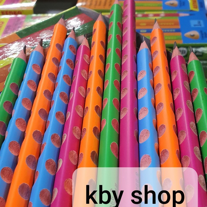 

12 PC PENSIL 2B KK ANAK TK PAUD SEGITIGA TRIANGULAR