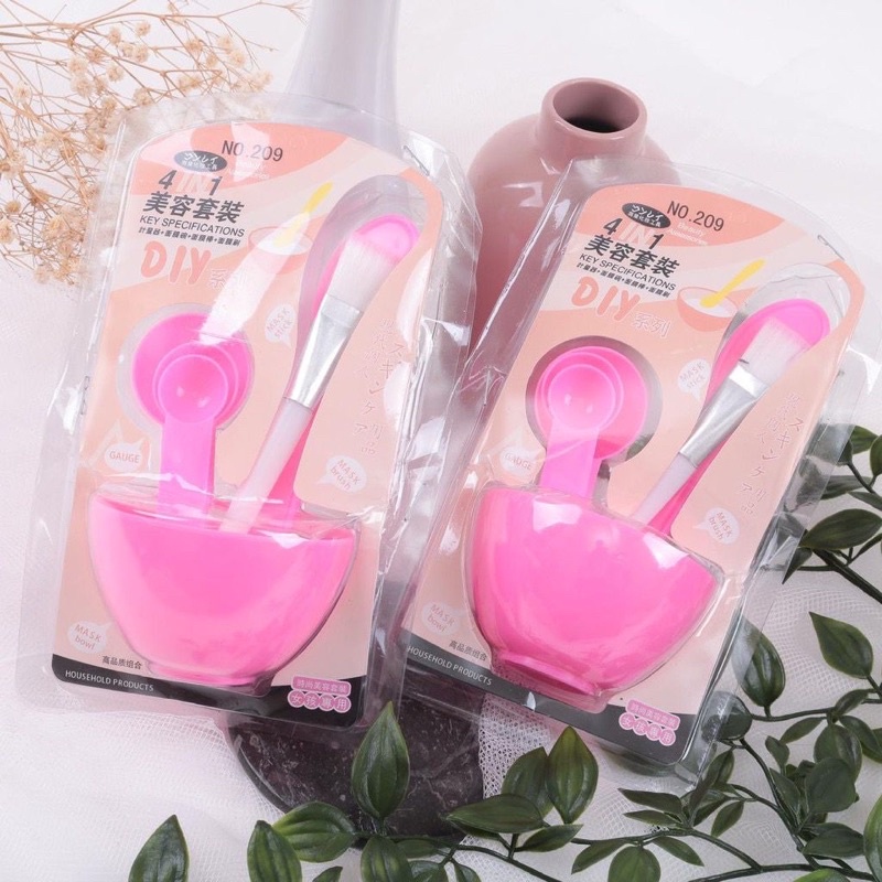 Set Kuas Masker 4in1