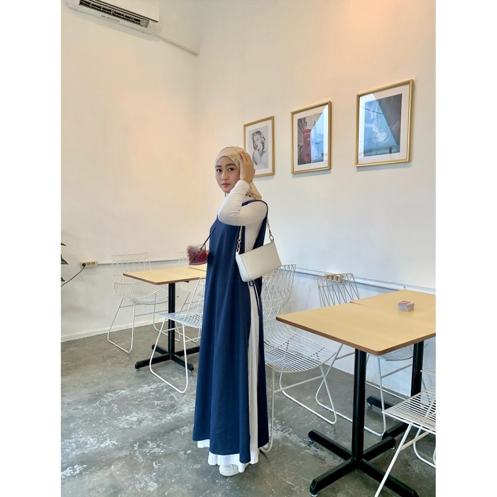 HD16:SOJIN LONG VEST INNER PANJANG KEKINIAN FASHION MUSLIM STYLISH/INNERVESTROMPI