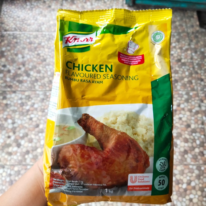 

MURAH KNORR CHICKEN FLAVOURED SEASONING (BUMBU RASA AYAM) 1KG