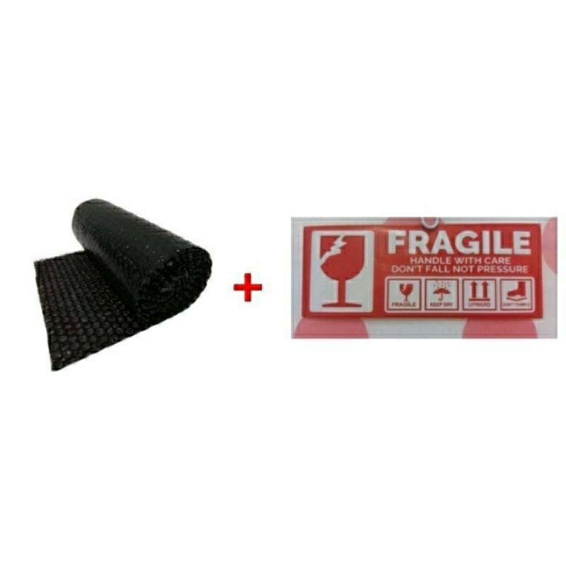 

Tambahan Bubble Wrap + Sticker Fragile