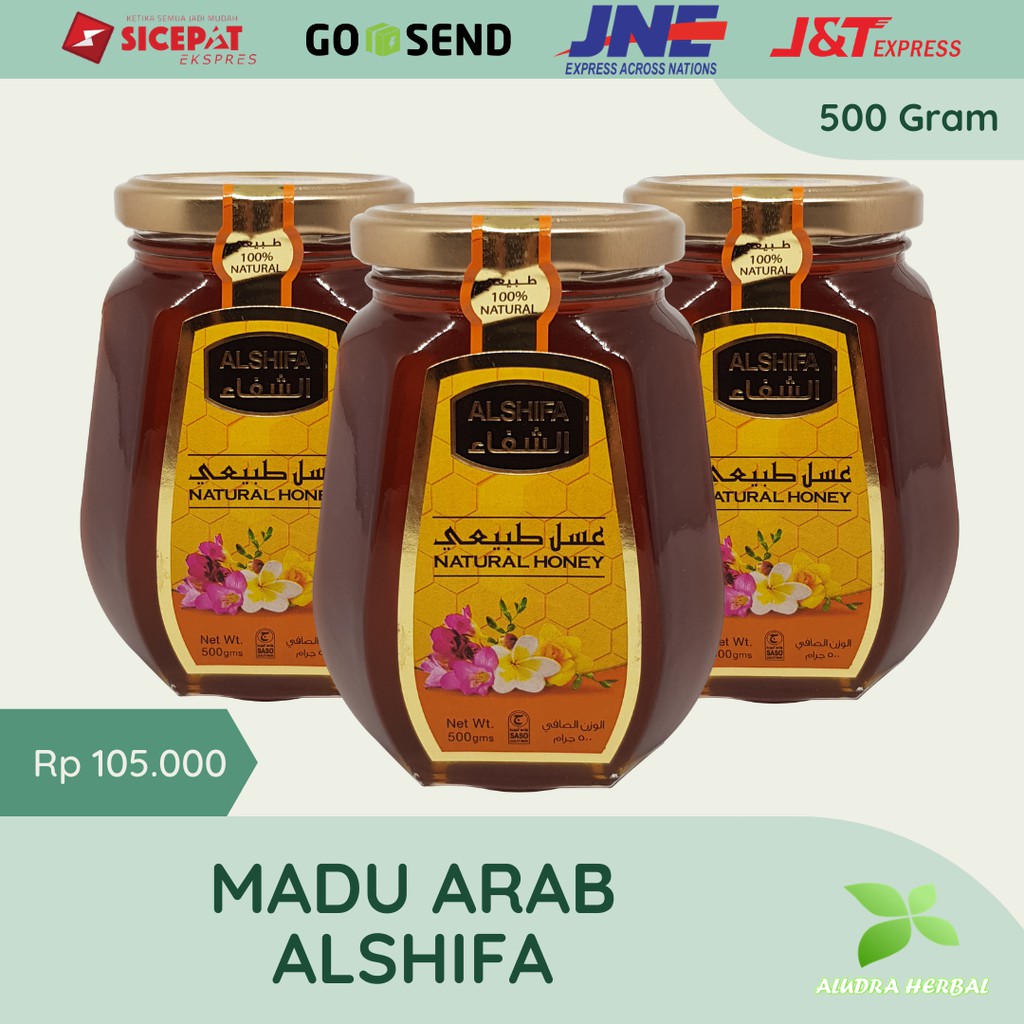 

Madu Arab Murni Al Shifa 500 Gram Natural Honey Original Asli Alshifa