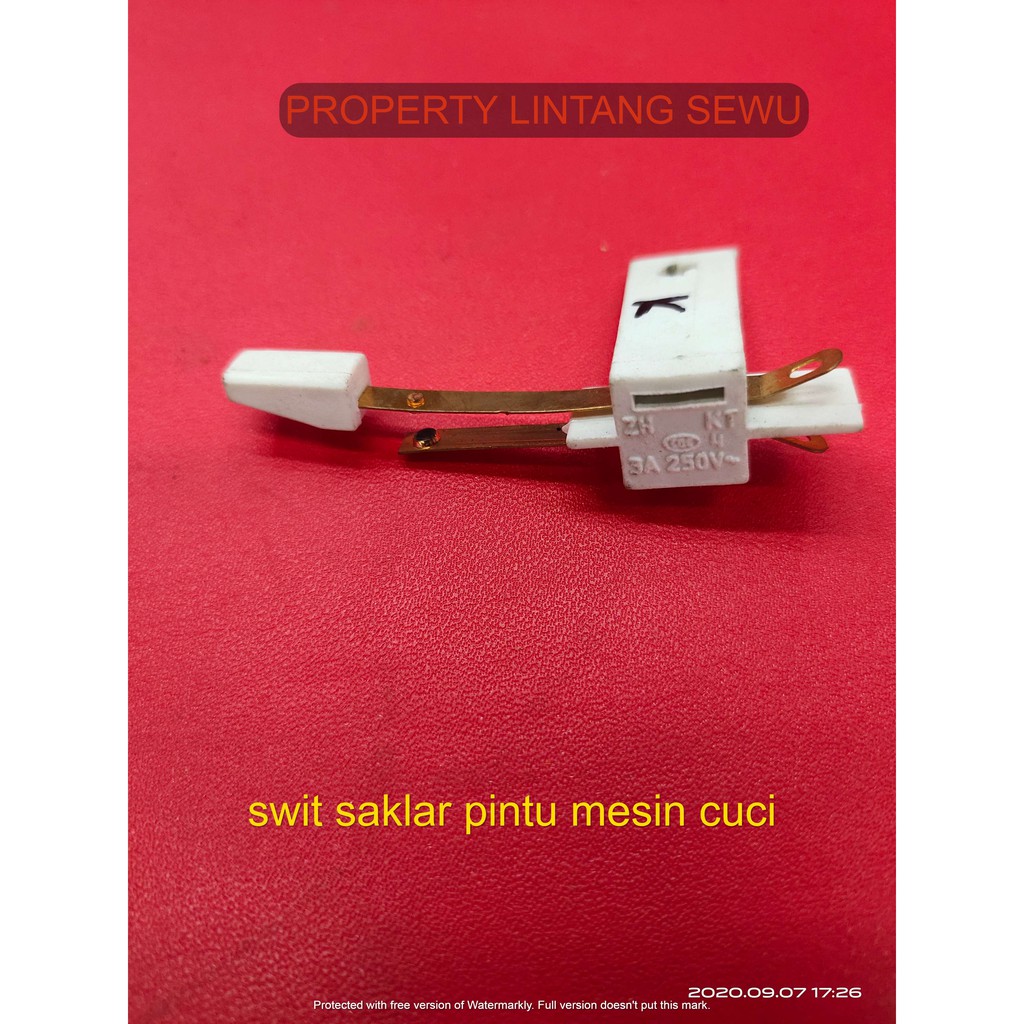 saklar swit switch pintu mesin cuci