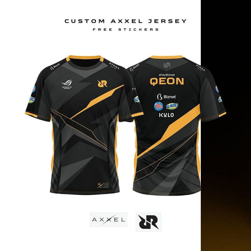 [COD] JESEY RRQ TERBARU 2021/BAJU JERSEY GAMING TEAM RRQ FREE NICK NAME