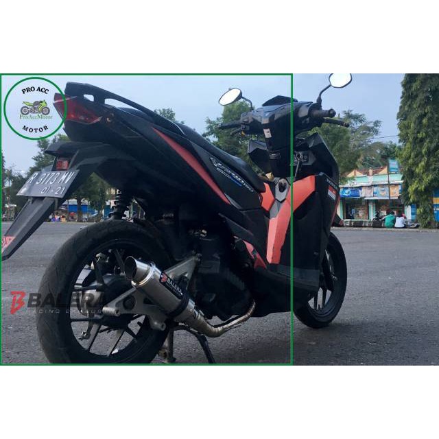 Knalpot racing Vario 150 new Vario 150 balera feroce v2 tiran