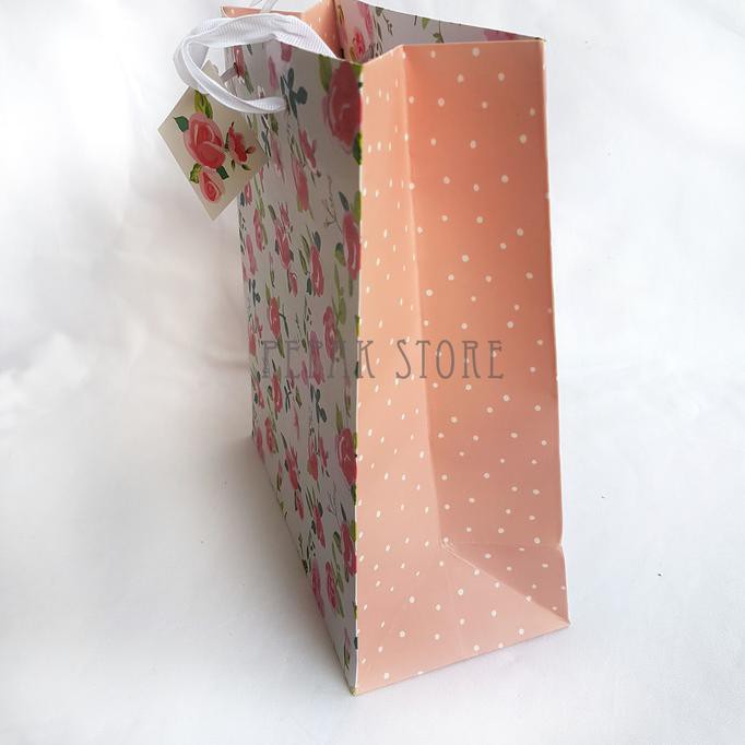 

Goody Bag | Paper Bag | Tas Kertas Bunga Merah