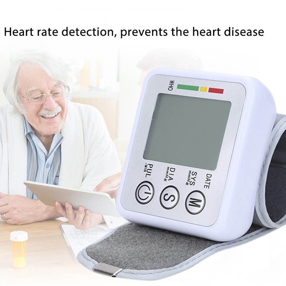 Blood Monitor Pengukuran Tekanan Darah Dan Denyut Nadi Electronic Blood Pressure Monitor