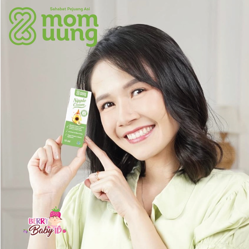 Mom Uung Nipple Cream Krim Ibu Menyusui Busui Hypoallergenic Berry Mart