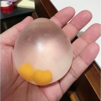 Squishy Egg Yolk Telur Mainan Banting Kembali Semula Splat Toys