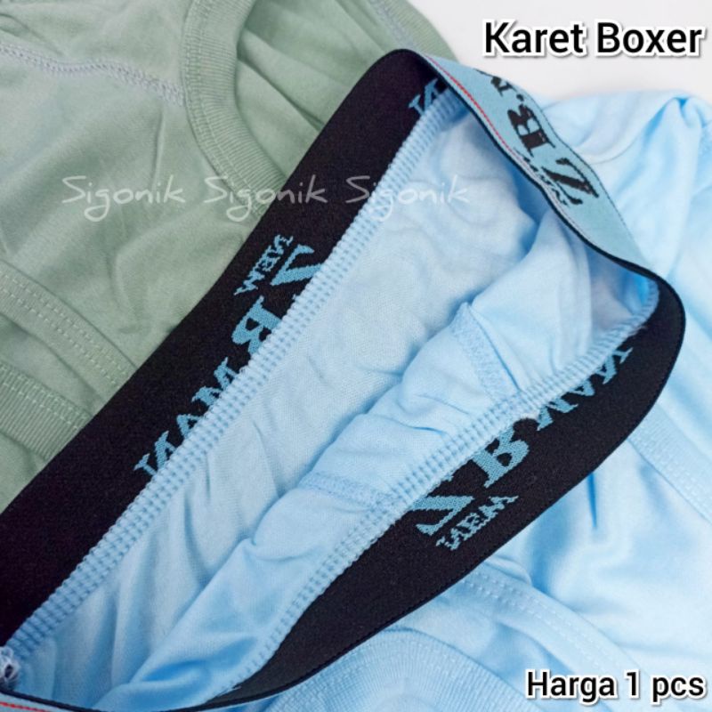 CD Celana Dalam Pria Dewasa Jumbo ZB Man M L XL XXL XXXL Big Size KARET BOXER Katun Pakaian Dalaman Cowok Laki-Laki Lembut Adem Nyaman Boxer Sigonik