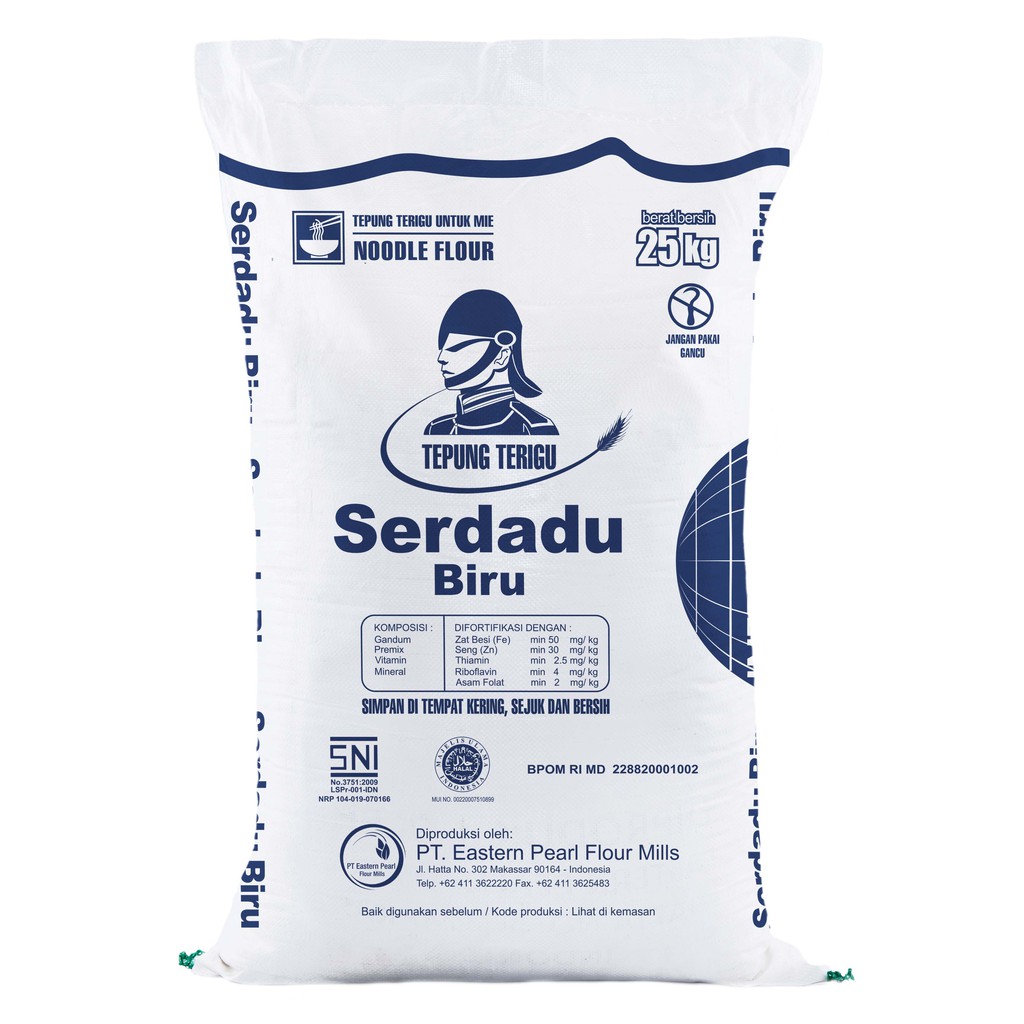 

Tepung Terigu Serdadu Biru -Mie