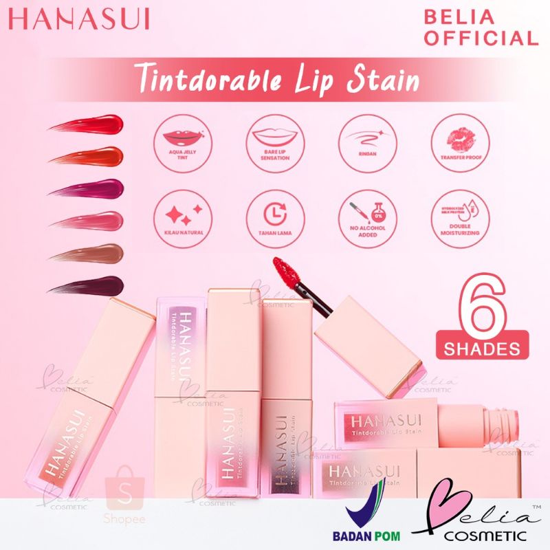 Lip Tint Hanasui Tintdorable Lip Stain | LIPTINT HANASUI