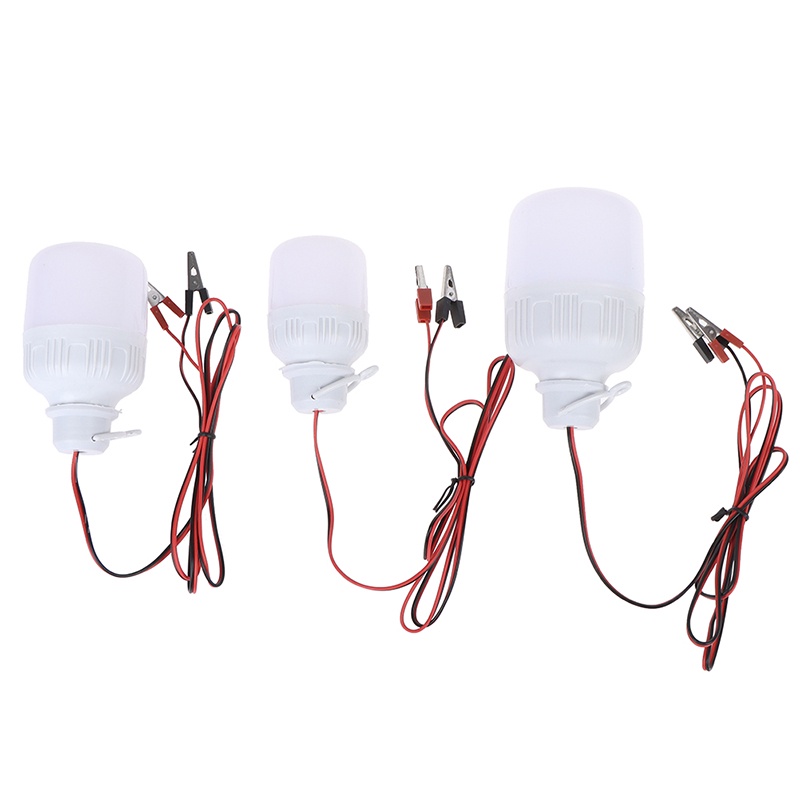 (LUCKID) Lampu Bohlam Led Portable 12V 5W 9W 15W