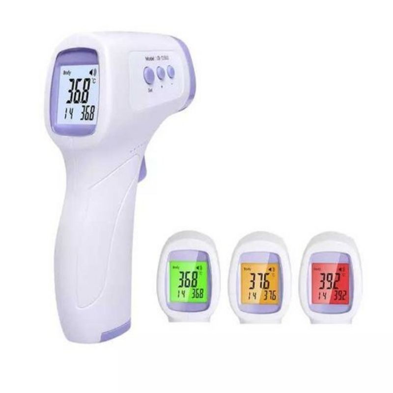 Thermogun Dikang / Thermogun 3 warna/ Thermometer Nimomed Infrared 3 Color Screen