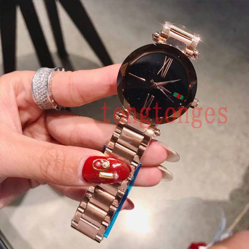 ✅[COD] Jam Tangan Wanita Rantai Magnet Crystal Kristal Murah Fashion Watch W96