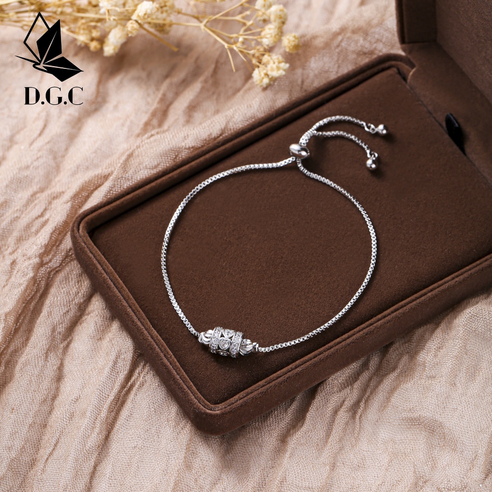 ✨❤️✅ Gelang Titanium Anti Karat Dan Tidak Luntur Liontin Silver Hip Hop Retro Gaya Fashion Aksesoris Wanita/Pria D342