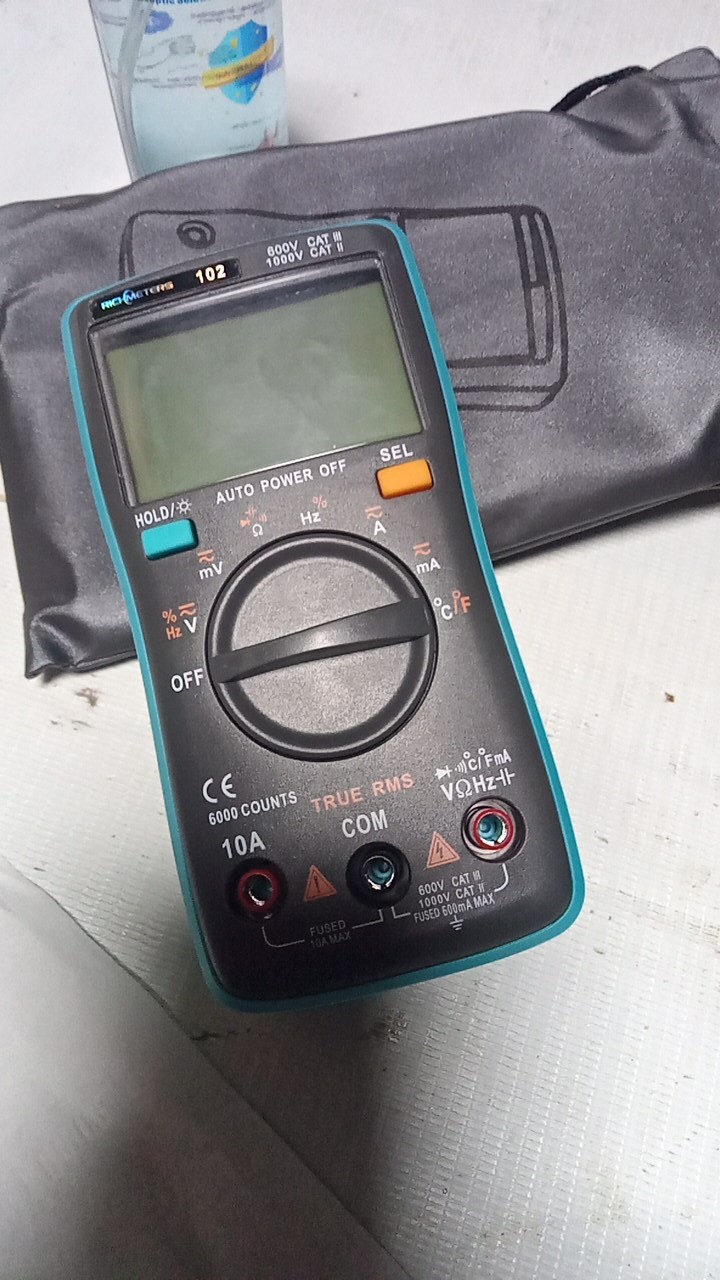 Multimeter Richmeter  Ac/dc Voltage Tester Rm102/ Rm101