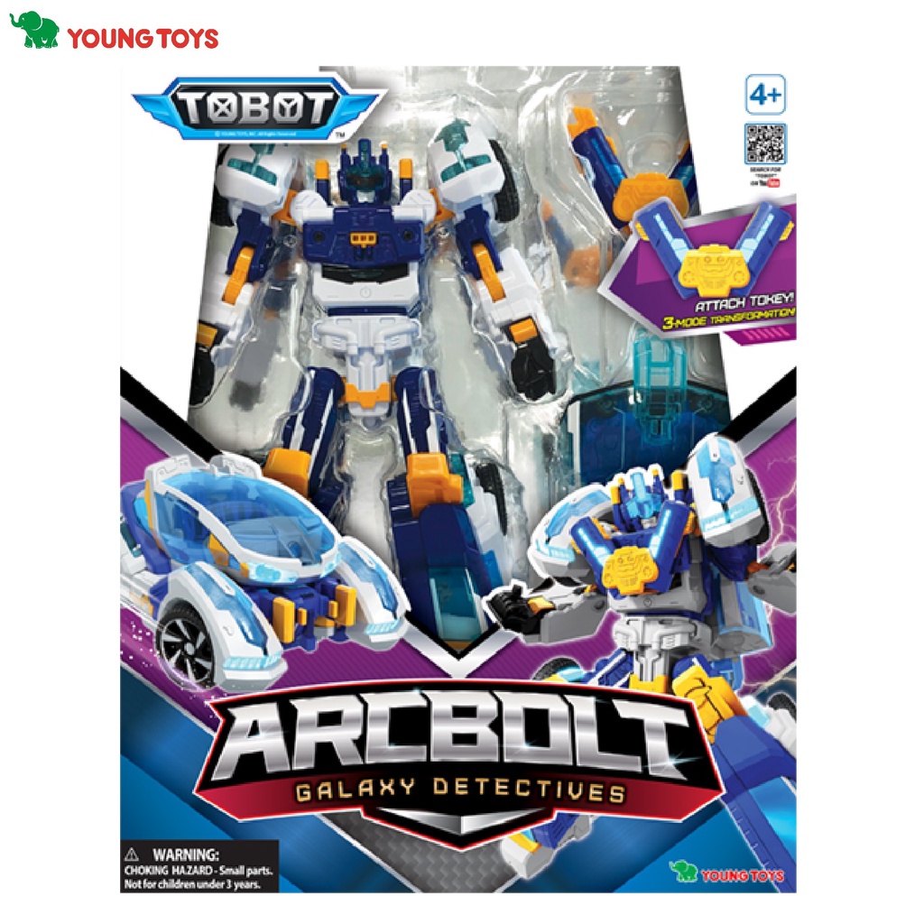 TOBOT Galaxy Detectives Arcbolt Robot Figure