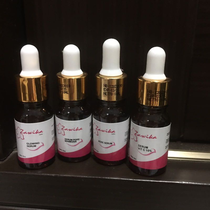 zawika glowing serum - zawika serum pore - zawika serum acne -zawika serum VIT c