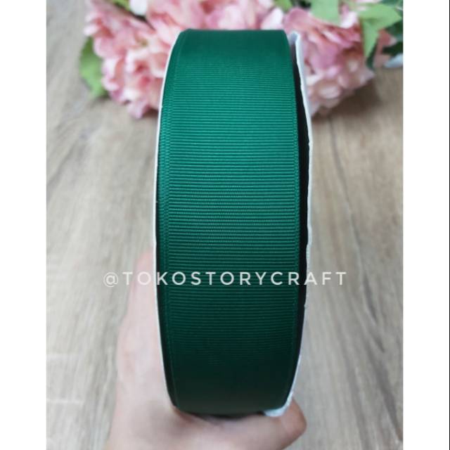 

100 YARD - 3,8 CM/ 1½" dan 5 CM| PITA GROSGRAIN IMPORT PREMIUM