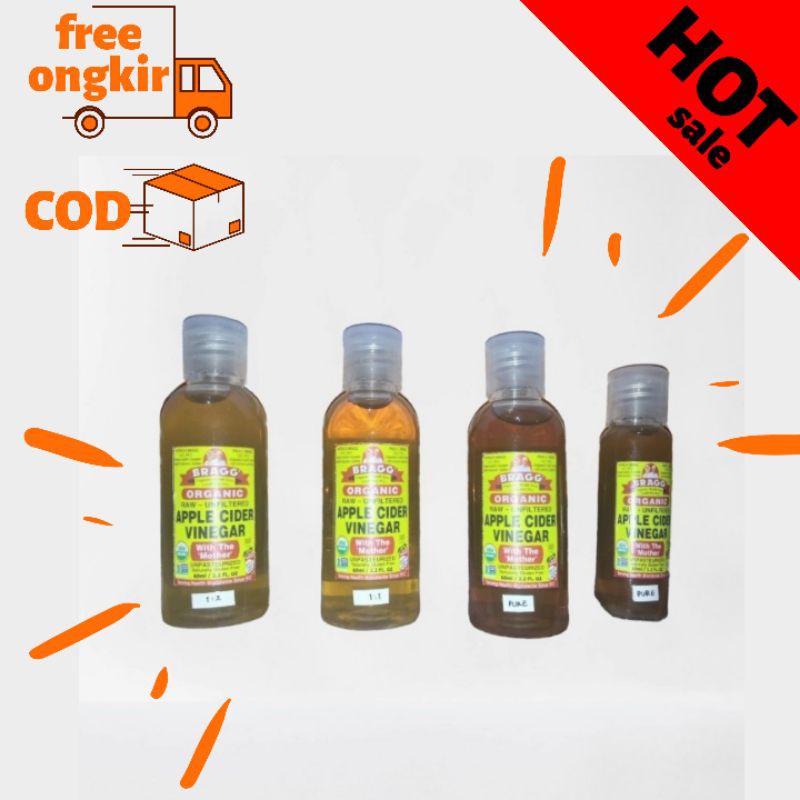 [ASLI] Cuka Apel Murah / Cuka Apel Bragg / Apple Cider Vinegar